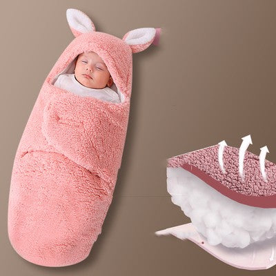 The Cozy Comfort of the Baby Hold Newborn Thickened Out Wrap Swaddle