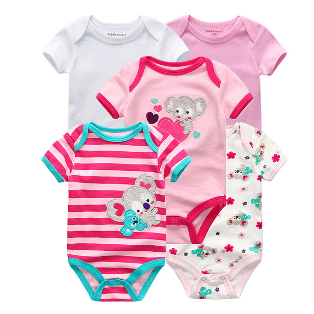Five-piece baby romper