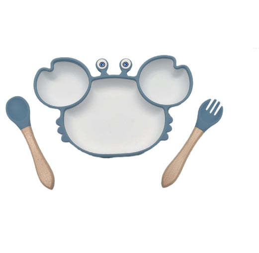 Silicone Baby Dishes for Children's Tableware