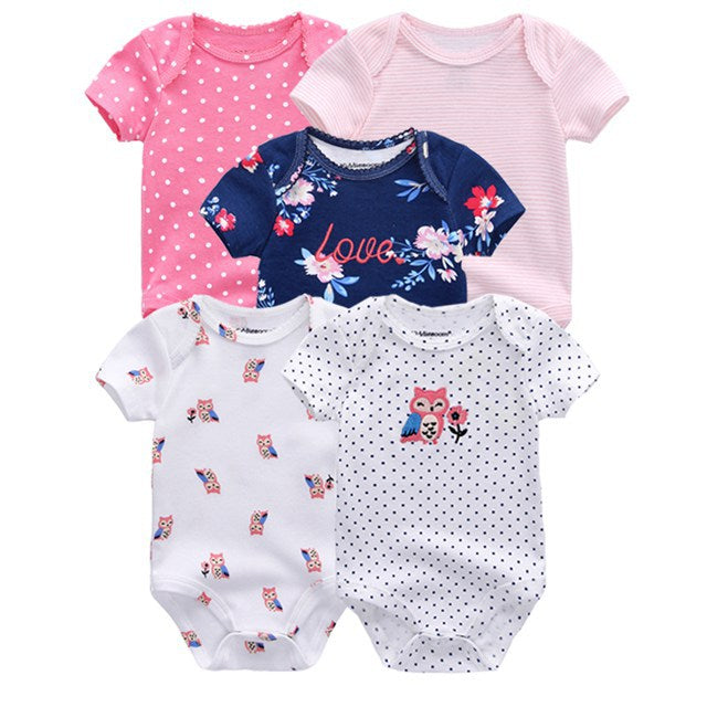 Five-piece baby romper