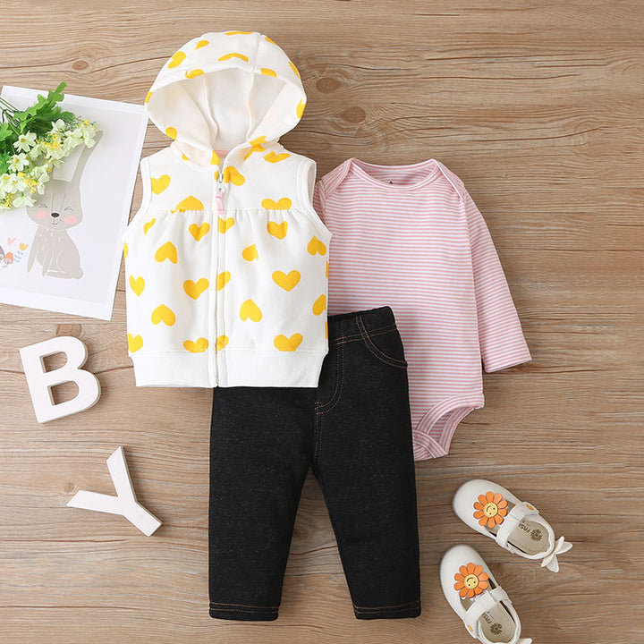 Baby 3 Piece Set Romper