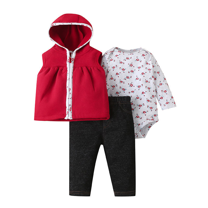 Baby 3 Piece Set Romper