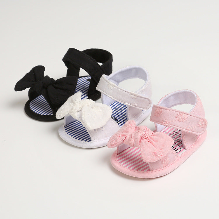 Summer Bowtie Baby Shoes