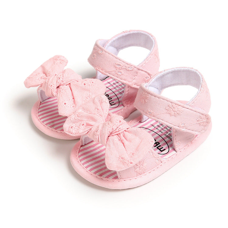 Summer Bowtie Baby Shoes