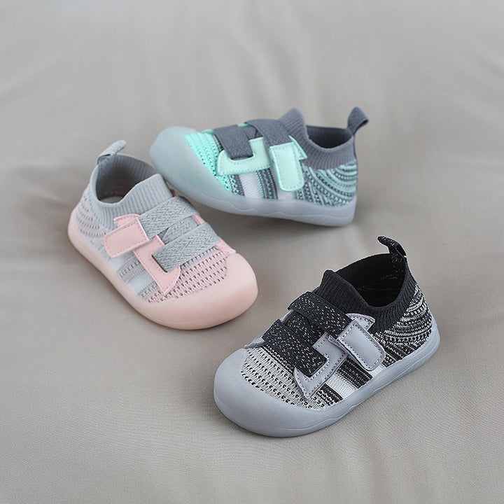 Baby Toddler Jelly Bottom Velcro Shoes