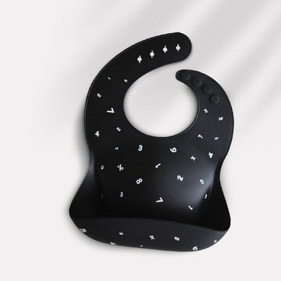 Baby Waterproof Silicone Bibs Feeding Rice Pockets