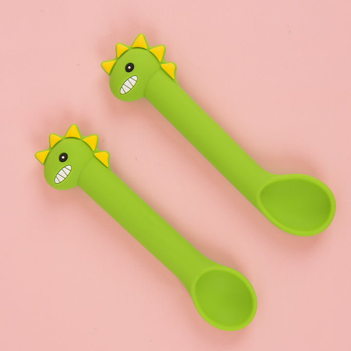 Baby Silicone Training Spoon Tableware
