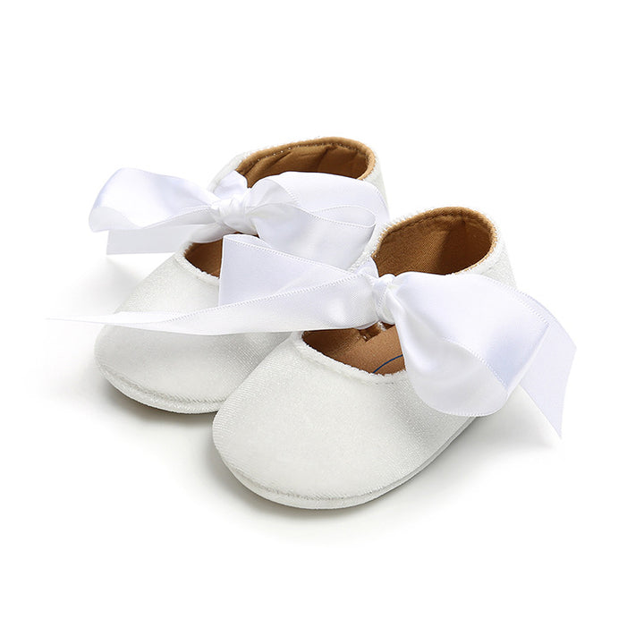 Ribbon Spring Baby Princess Shoes