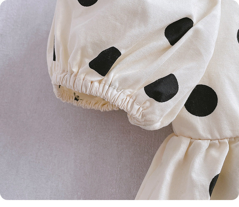 Pure Cotton Super Western-style Baby Girl Romper