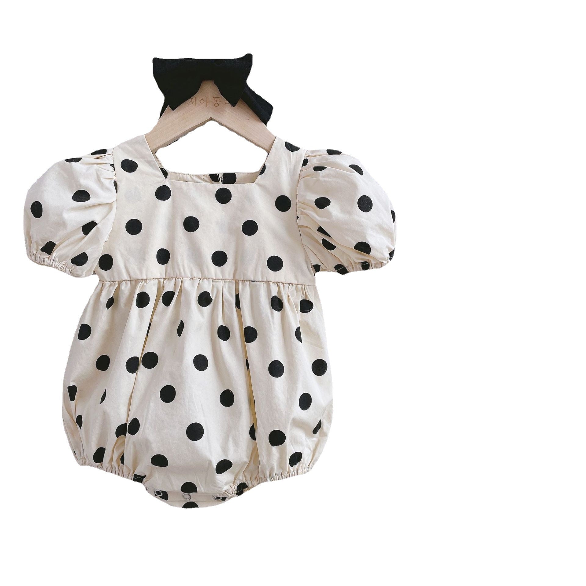 Pure Cotton Super Western-style Baby Girl Romper