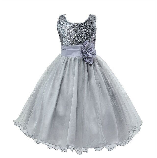 Baby Sequin Dress Flower Girl