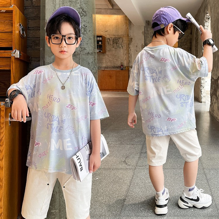 Summer Big Boy Handsome Tops