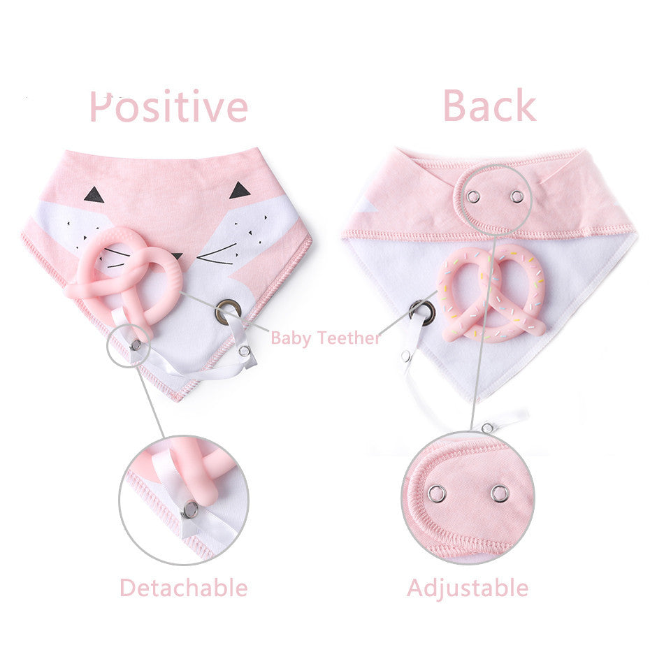 Cotton Burp Silicone Bibs