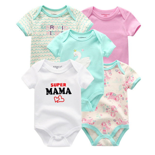Five-piece baby romper