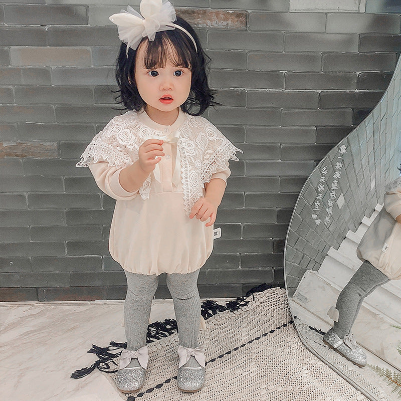 Baby triangle romper