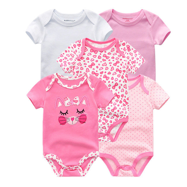 Five-piece baby romper