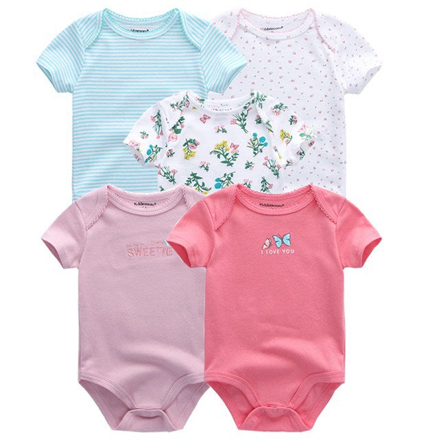 Five-piece baby romper