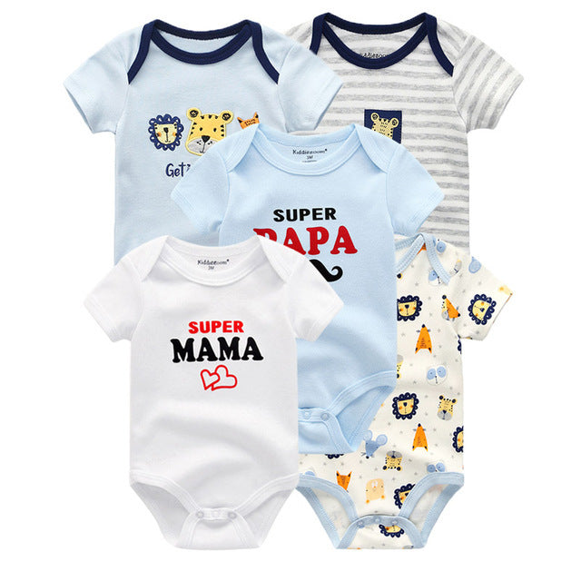 Five-piece baby romper