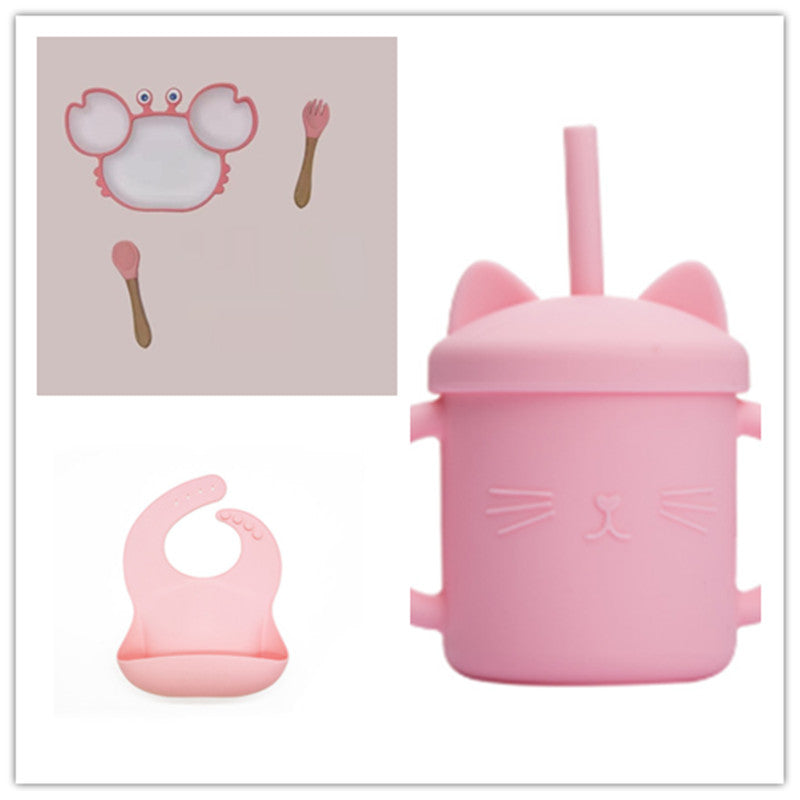 Silicone Baby Dishes for Children's Tableware
