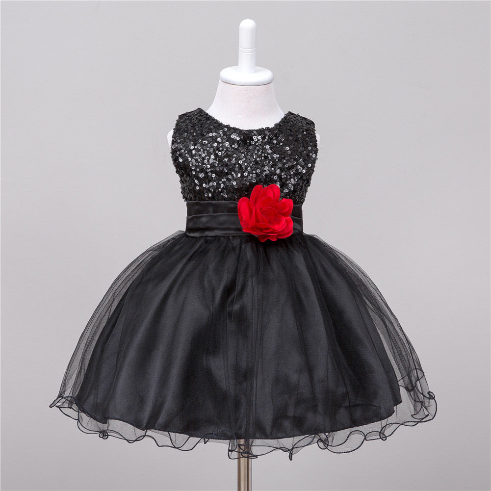 Baby Sequin Dress Flower Girl