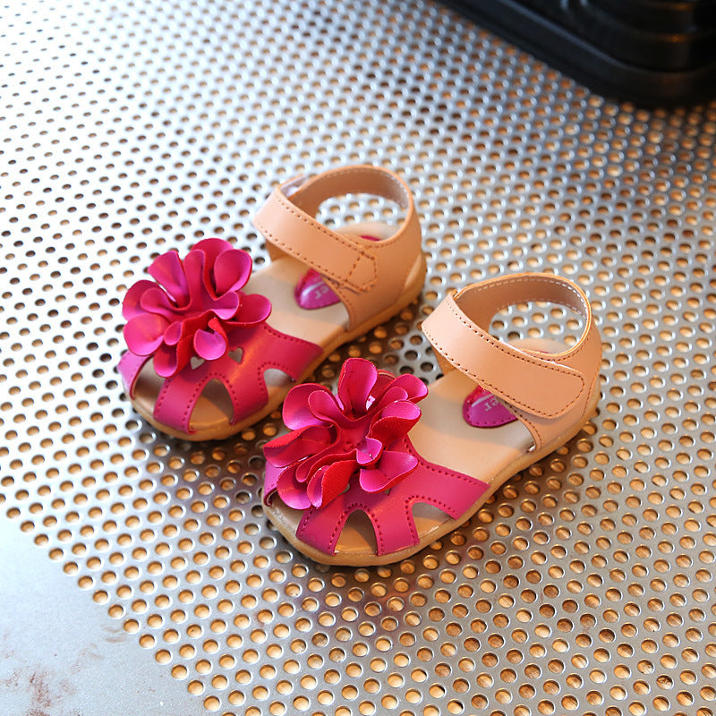 Flower princess baby shoes
