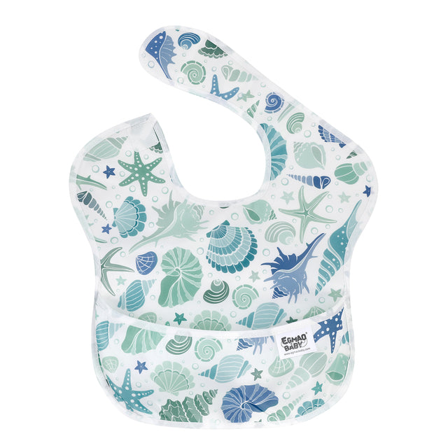 Polyester TPU Coated Waterproof Baby Bibs