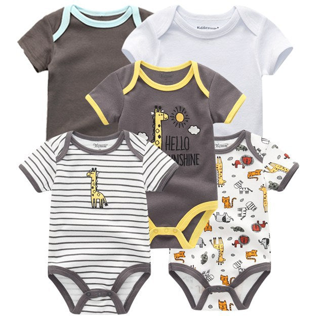 Five-piece baby romper