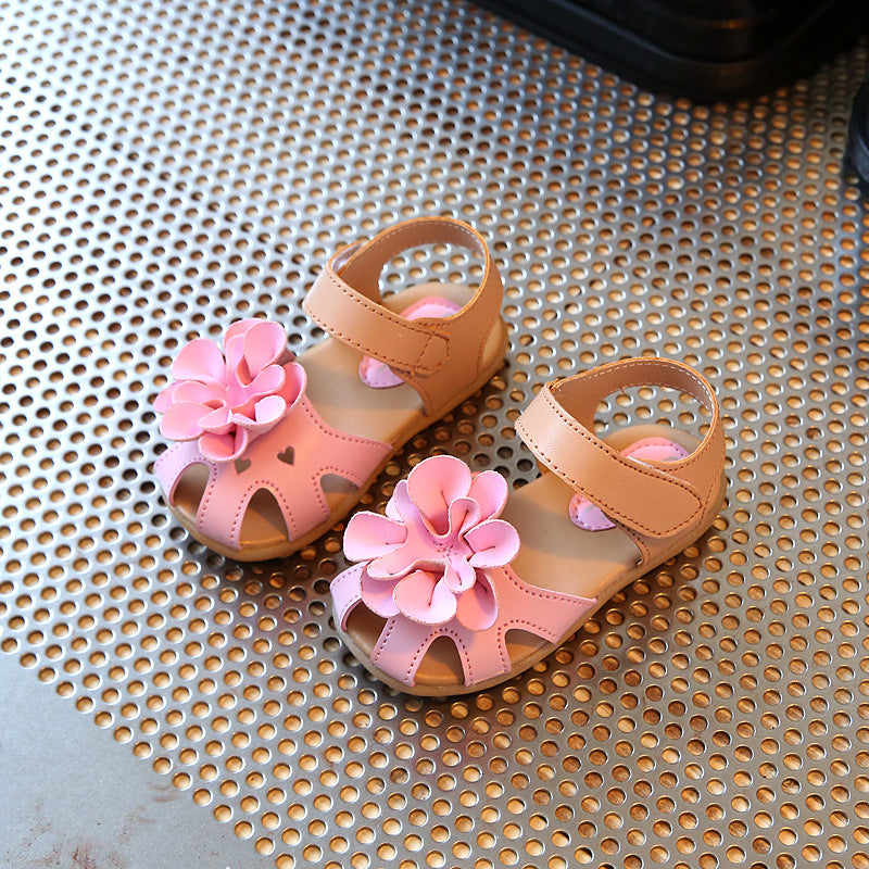 Flower princess baby shoes