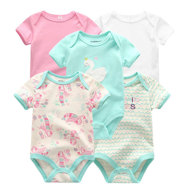 Five-piece baby romper