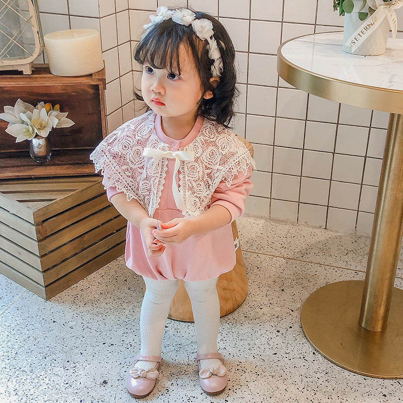 Baby triangle romper