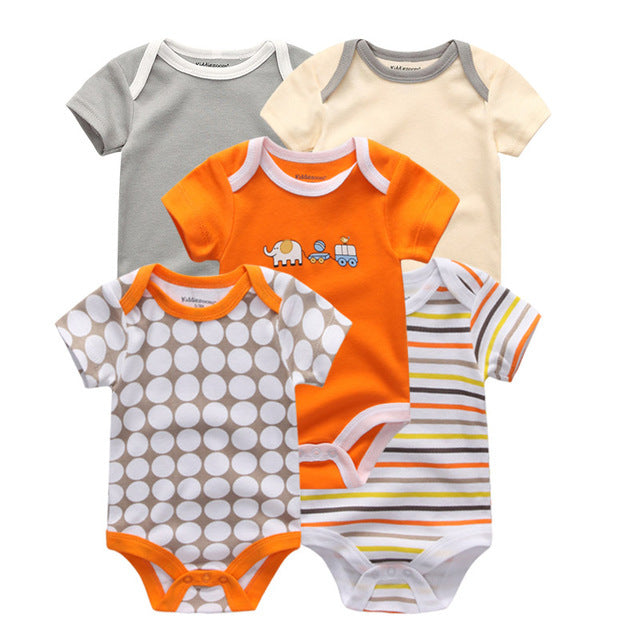 Five-piece baby romper