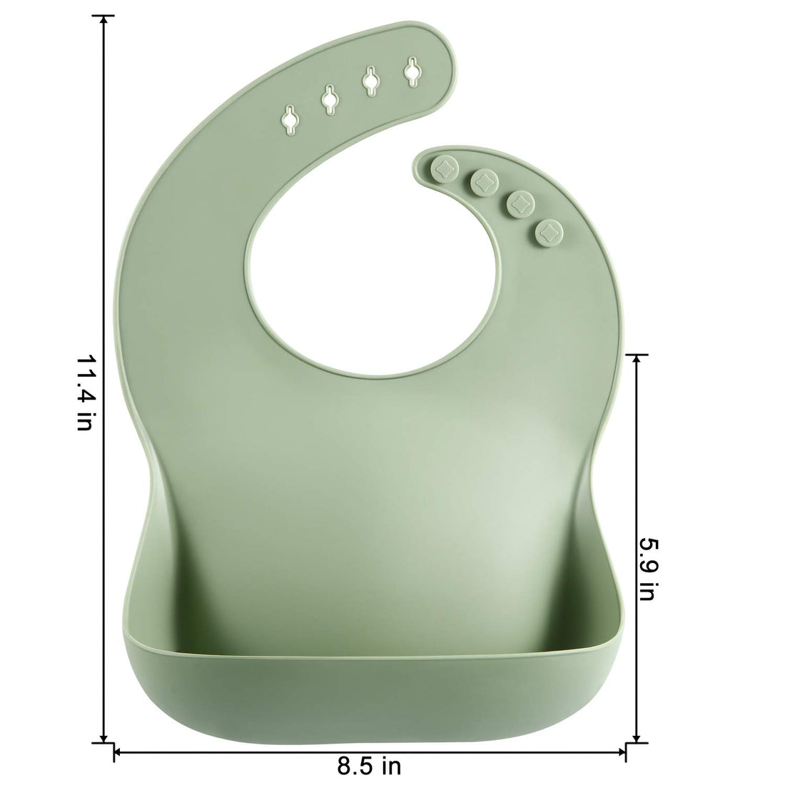 Soft Silicone Baby Bibs