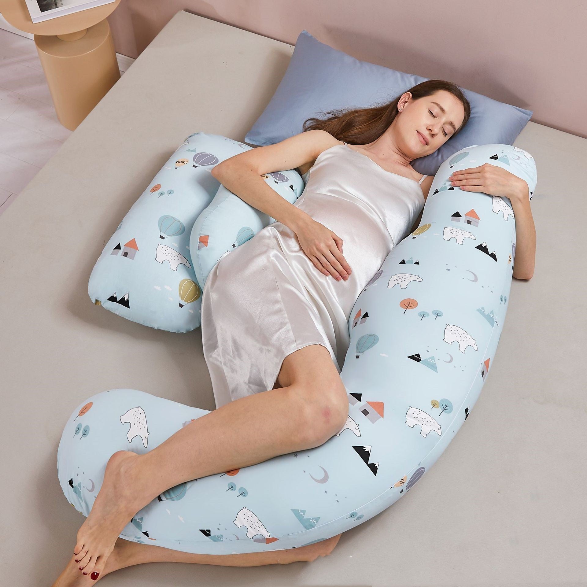 Summer Tencel Maternity Lumbar Side Sleeping Pillow