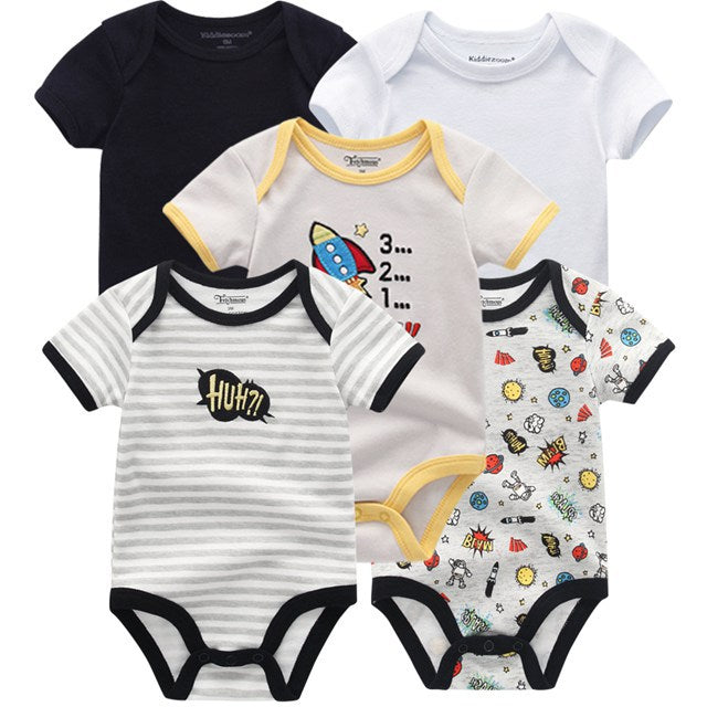 Five-piece baby romper