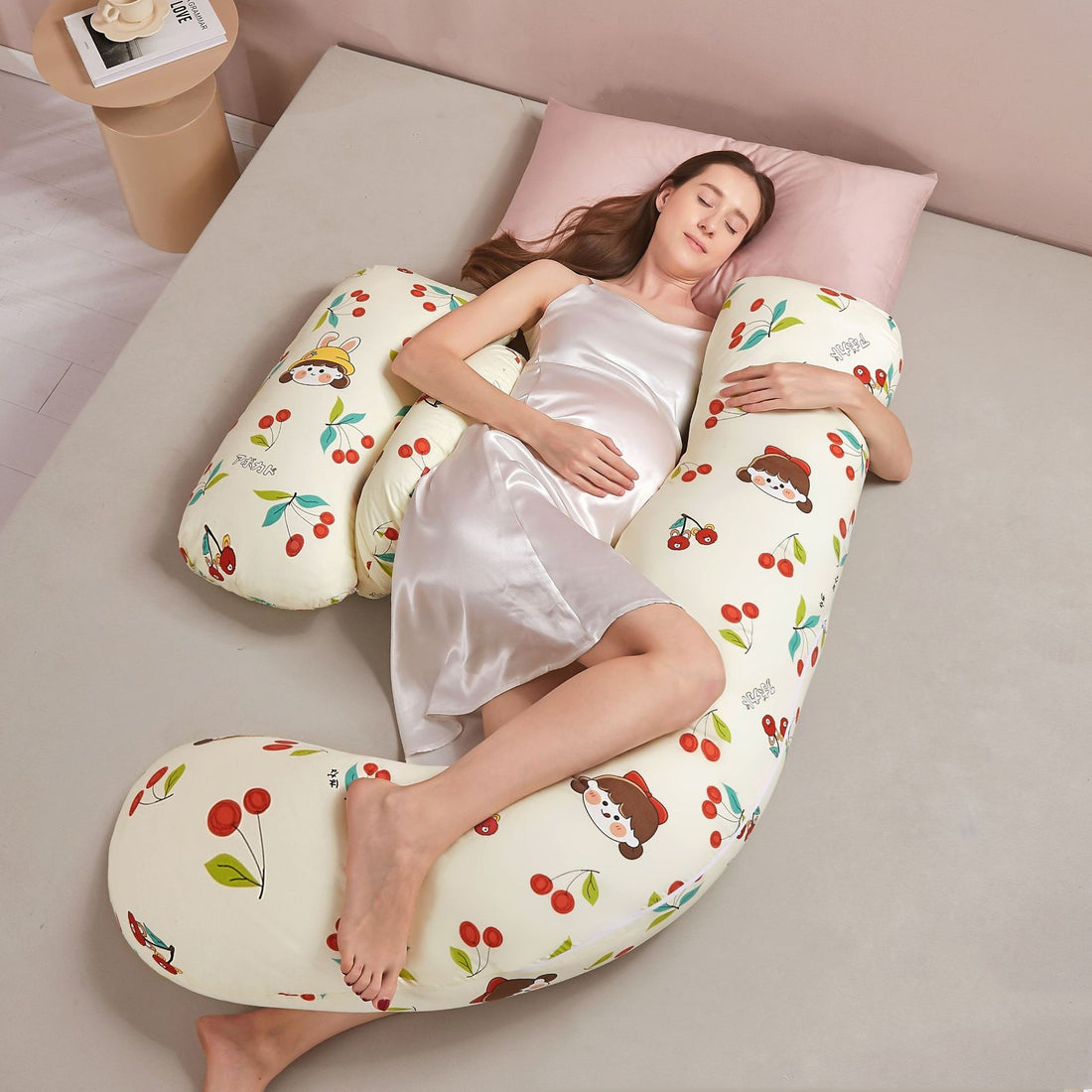 Summer Tencel Maternity Lumbar Side Sleeping Pillow