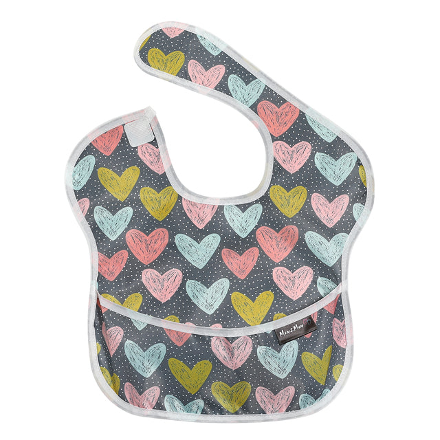 Polyester TPU Coated Waterproof Baby Bibs