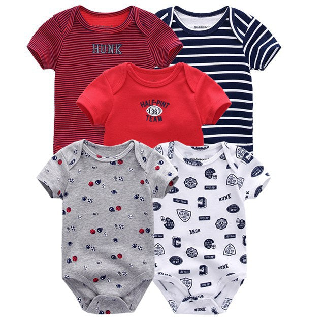 Five-piece baby romper