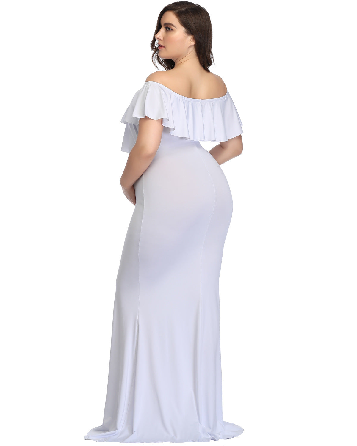 Maternity Chiffon Mop Dress