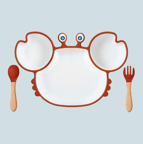 Silicone Baby Dishes for Children's Tableware