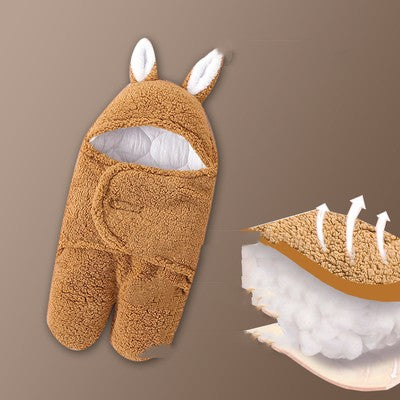 Baby Hold Newborn Thickened Out Wrap Swaddle