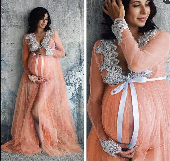Plus Size Seduction Maternity Dress