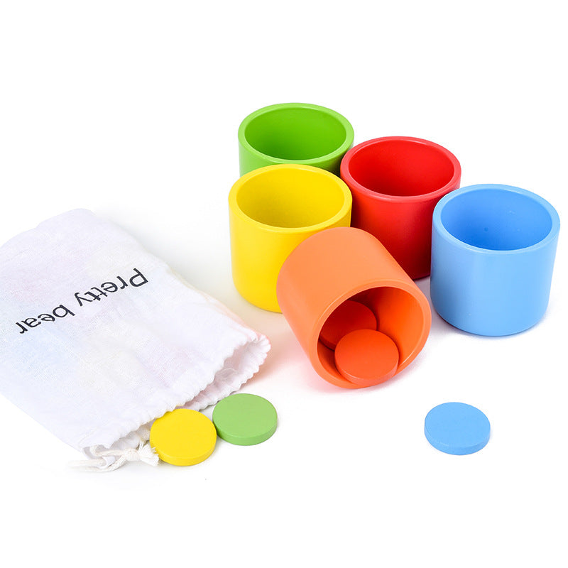 Baby Early Education Toys Color Classification Cup