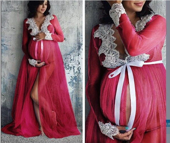 Plus Size Seduction Maternity Dress