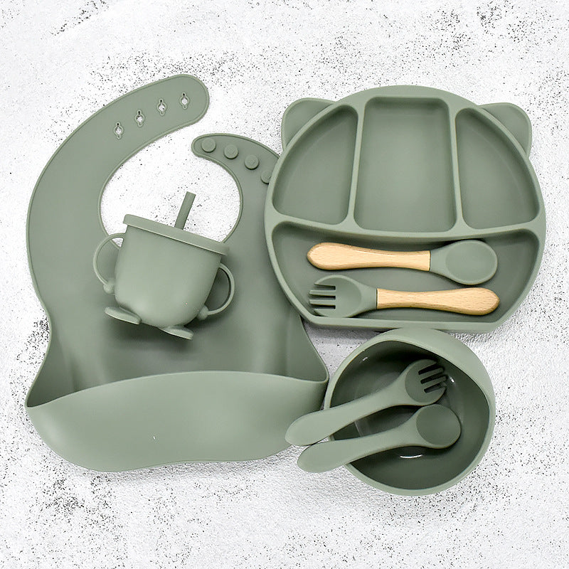 Infant Feeding Tableware Set Dinner Plate