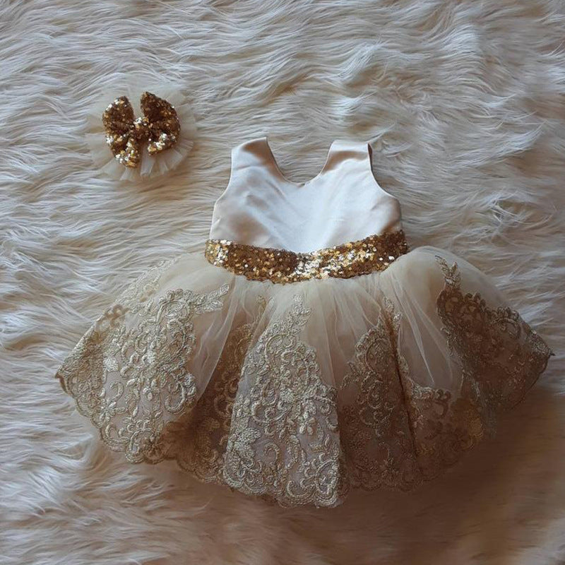Baby Girl Skirt Flower Wedding Dress