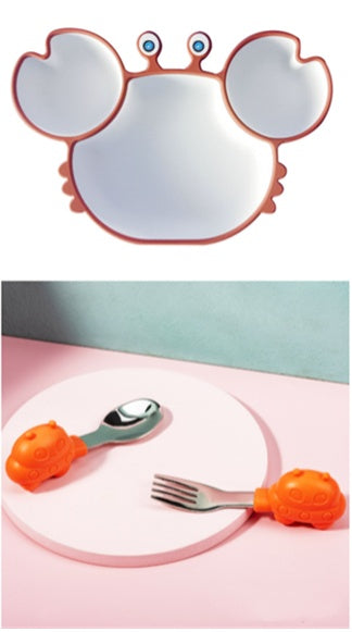 Silicone Baby Dishes for Children's Tableware