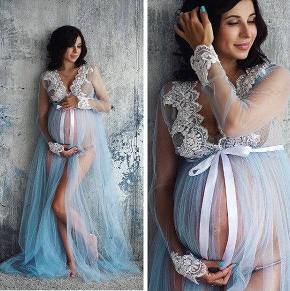 Plus Size Seduction Maternity Dress
