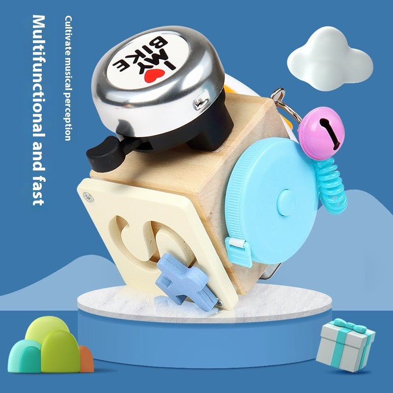 Wooden Baby Early Education Busy House Toys